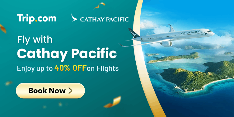 Fly with Cathay Pacific