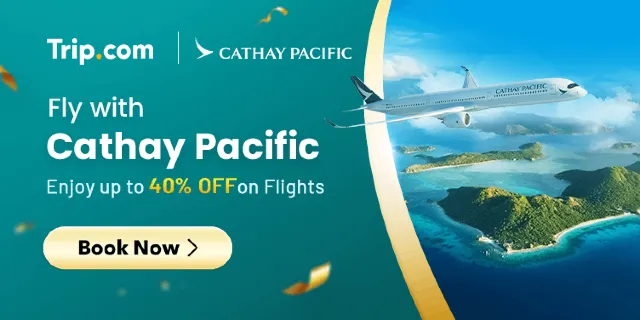 Fly with Cathay Pacific