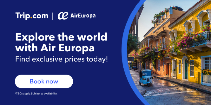 Explore the world with Air Europa