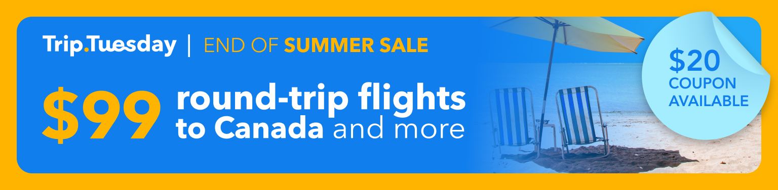 TripTuesday - Weekly $99 flight flash sale