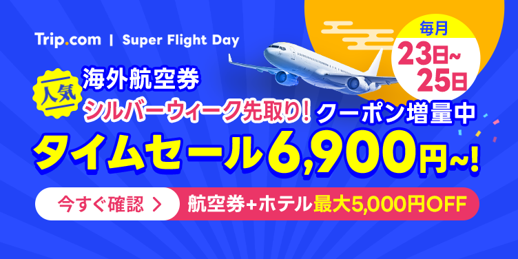 毎月25日｜Super Flight Day