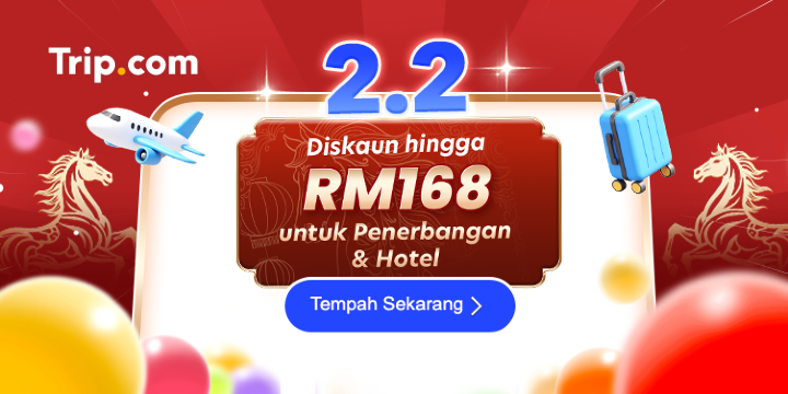 Jualan 2.2 CNY Super Sale | Trip.com