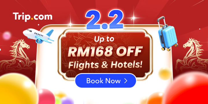 2.2 CNY Super Sale | Claim RM168 OFF