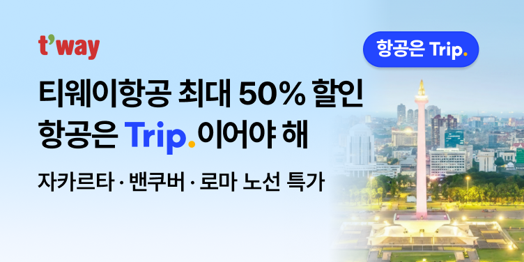 티웨이항공 진짜 특가
