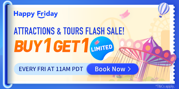 ATTRACTIONS&TOURS FLASH SALE!