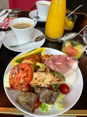 Hotel La Comtesse Tour Eiffel Dining Photos
