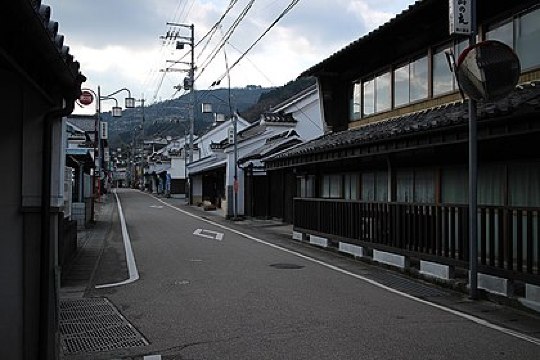 徳島県, 美馬郡, つるぎ町, 二層うだつの町並み