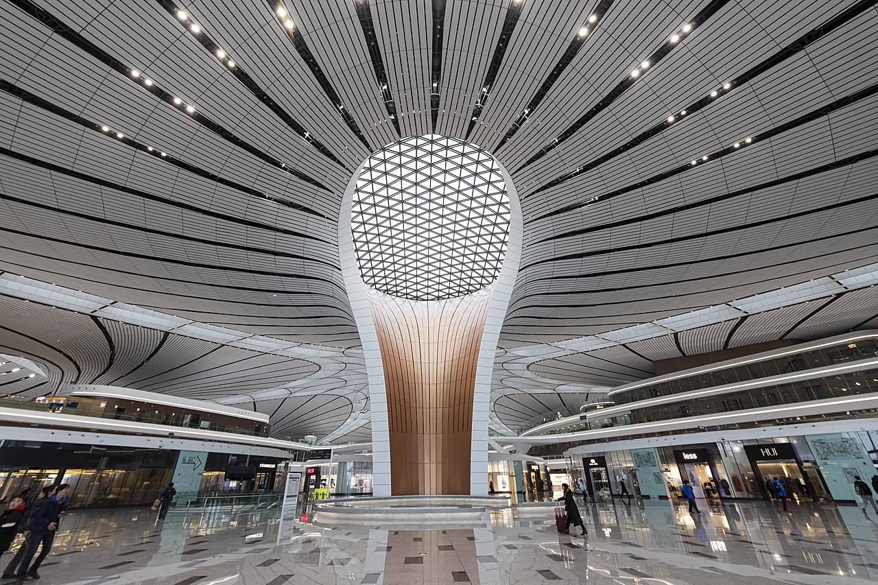 Beijing Daxing Airport interior
