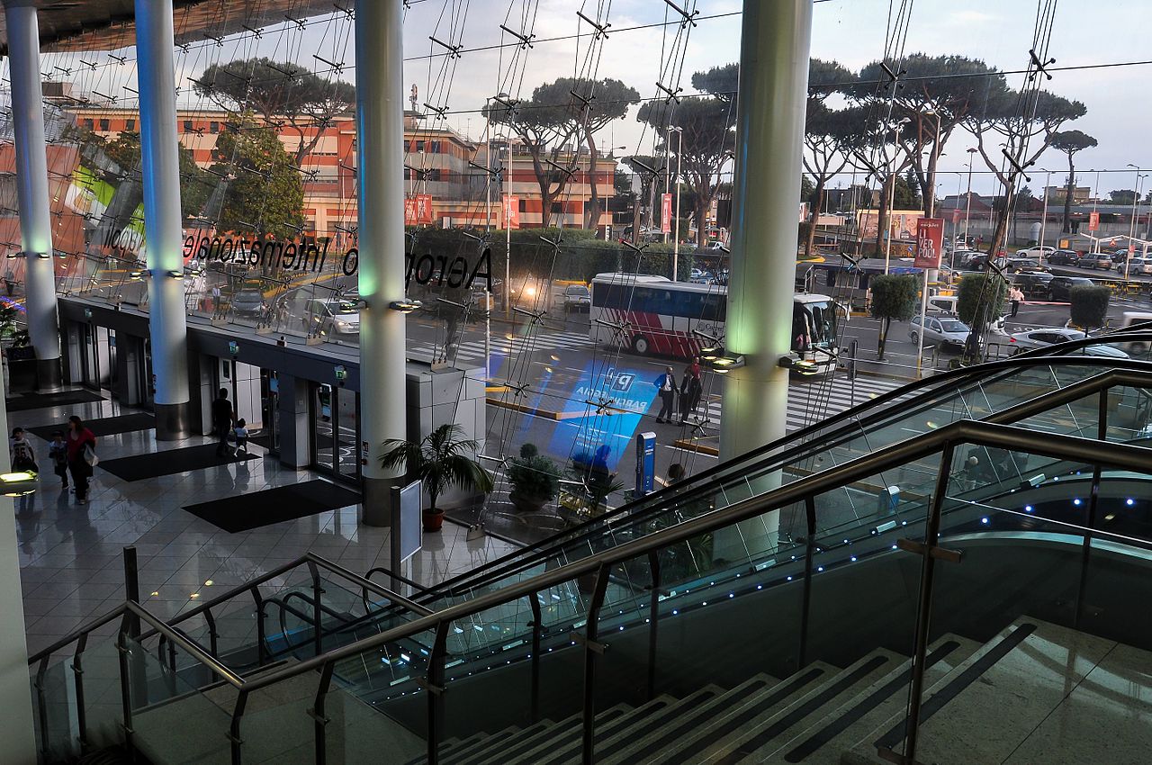 Naples International Airport check-in hall, Naples