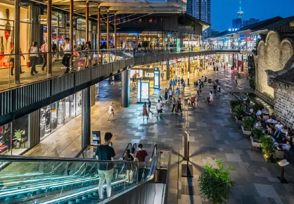 Chengdu Shopping at a Glance Taikoo Li Chengdu