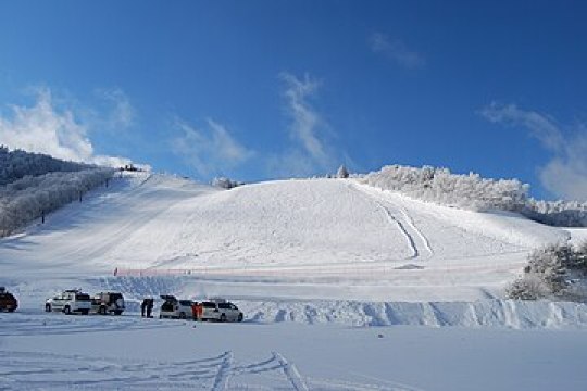 長野県, 東筑摩郡, 麻績村, 冬の聖山