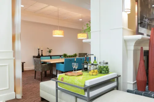 Hilton Garden Inn West Lafayette Wabash Landing Dining Photos