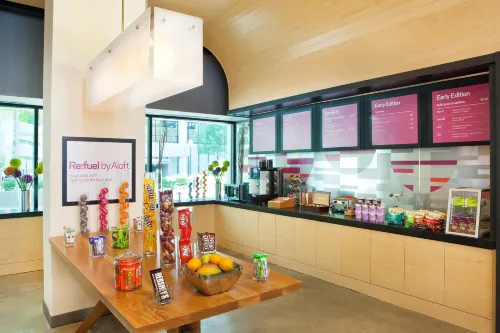 Aloft Atlanta Downtown Dining Photos