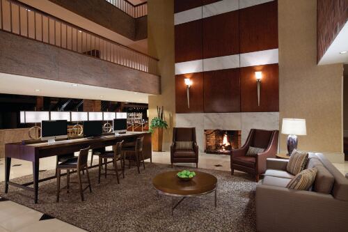 Hilton Boston/Dedham Öffentliche Flächen Photos