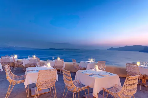 Mystique, a Luxury Collection Hotel, Santorini Restauration Photos