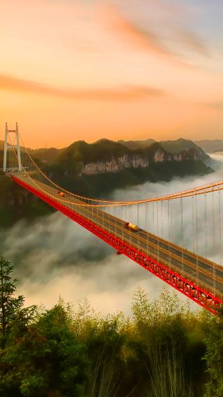 6D5N • Zhangjiajie & Fenghuang leisure tour with Furong Town night view & Aizhai Bridge with 4 world records & Free 72 Wonders Tower night tour: drone footage & Miao costume experience