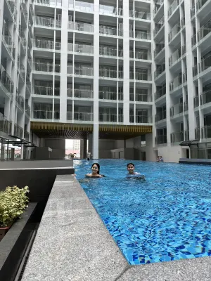 Luxury hotel near City of Dreams Solaire NAIA MOA- City of bridge Semester och rekreation Photos