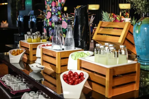 Shanghai Wujiaochang Baiyang SSAW Boutique Hotel Ristorazione Photos