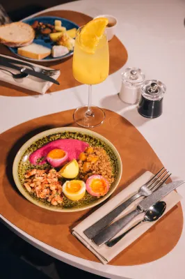 Geneva Marriott Hotel تناول الطعام Photos