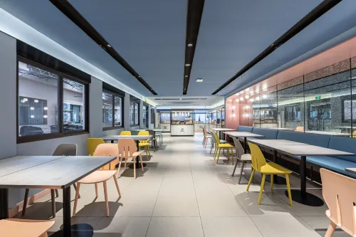 HanTing Hotel (Shanghai Qiantan Shangnan Road Subway Station) تناول الطعام Photos