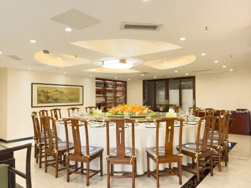 Guangzhou Zhicheng Lingyou International Apartment تناول الطعام Photos