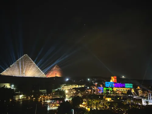 Turquoise Pyramids & Grand Egyptian Museum View Hotel Exterior Photos