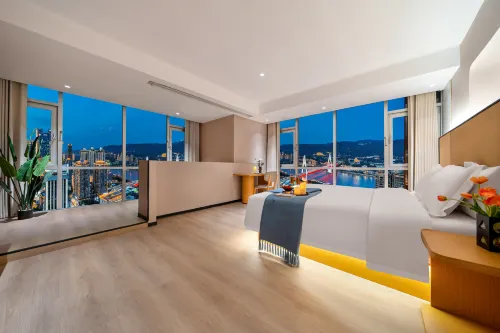 Jiting High-altitude Riverview Hotel (Jiefangbei Cloud Eye) Nổi bật Photos