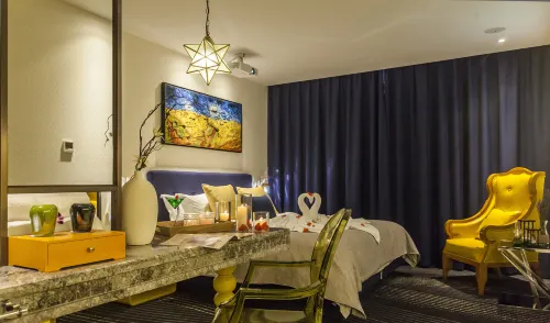 PFKBoutiqueHotel (Xianju Yangmei Huashang Tiancheng Wuyue Plaza) Rooms Photos
