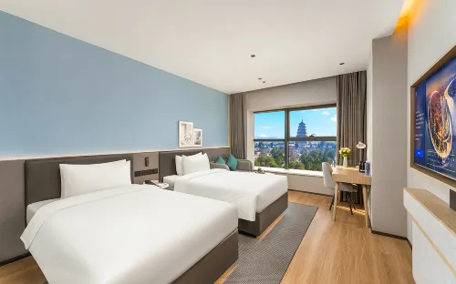 Liyi Hotel (Xi 'an Datang Sleepless City Big Wild Goose Pagoda Subway Station Branch) À ne pas manquer Photos