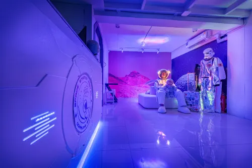 Space Station Hostel Khu vực công cộng Photos