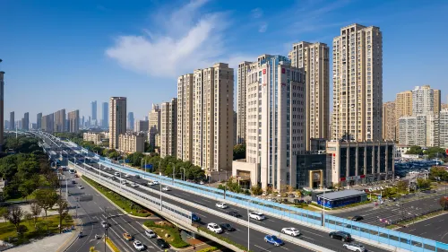 Echarm Plus Hotel (Wuxi Changjiang North Road Taihu Garden Metro Station) Eksterior Photos