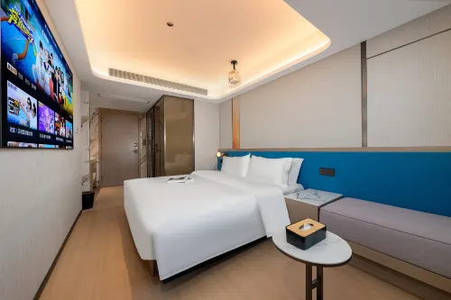 Langyi Hotel (Guangzhou Tower Pazhou Exhibition Center Branch) الغرف Photos