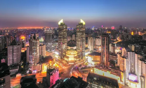 Shanghai Tyms Serviced Apartment Außen Photos