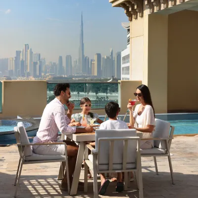 Marriott Hotel Al Jaddaf, Dubai Питание Photos