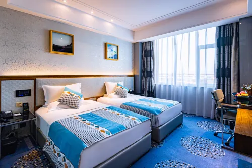 Blue Inn (Yantai Railway Station) Chambres Photos