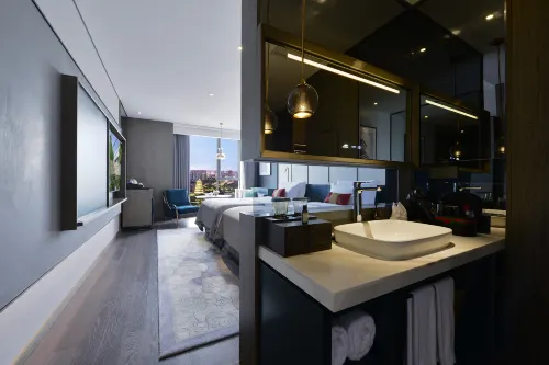 Mehood Elegant Hotel of Xi'an Big Wild Goose Pagoda Rooms Photos