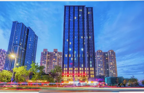 Yuexiang Huanpeng Hotel (Jingkai Wanda Plaza High-speed Railway Station) Extérieur Photos