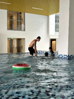 Luxury hotel near City of Dreams Solaire NAIA MOA- City of bridge Semester och rekreation Photos