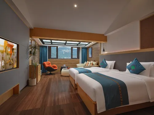 Lanting Elegant Restaurant Hotel (Zhangjiajie National Forest Park Sign Store) الغرف Photos