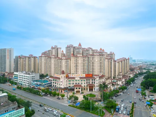Vienna International Hotel (Guangzhou Xintang High Speed Railway Station Cowboy City Branch) Экстерьер Photos