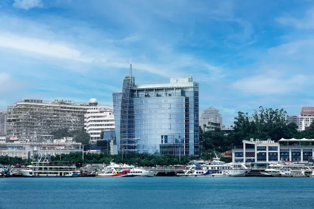 廈門海港英迪格飯店大廳設計