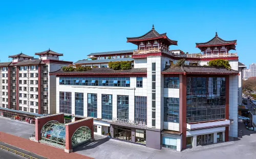 Liyi Hotel (Xi 'an Datang Sleepless City Big Wild Goose Pagoda Subway Station Branch) Extérieur Photos