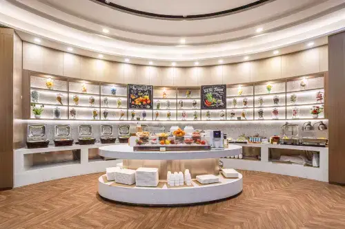 ECHENG Hotel (Beijing Yizhuang Economic Development Zone Dongqu Kechuang First Street) Spisning Photos