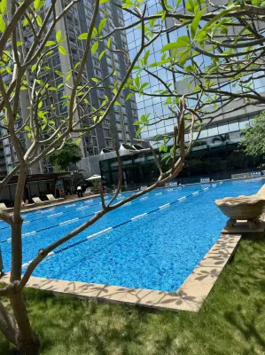 Yi Zhi. High Floor City View Huge-Screen Apartment(Shenzhen North Railway Station, Wanke Yue City) Eksterior Photos