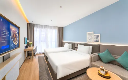 Liyi Hotel (Xi 'an Datang Sleepless City Big Wild Goose Pagoda Subway Station Branch) À ne pas manquer Photos