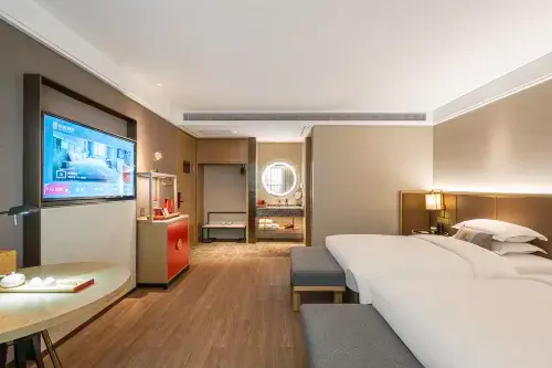 ECHENG Hotel (Beijing Yizhuang Economic Development Zone Dongqu Kechuang First Street) Værelser Photos