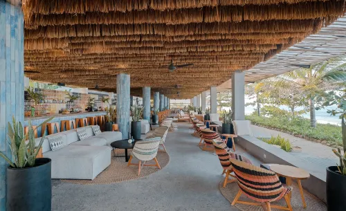 Amber Lombok Beach Resort Espaces publics Photos