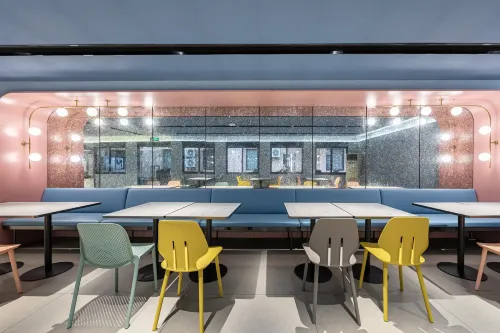 HanTing Hotel (Shanghai Qiantan Shangnan Road Subway Station) تناول الطعام Photos