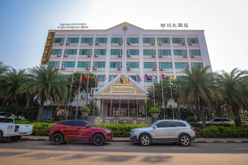 Grand Szechuan Hotel Vientiane Extérieur Photos