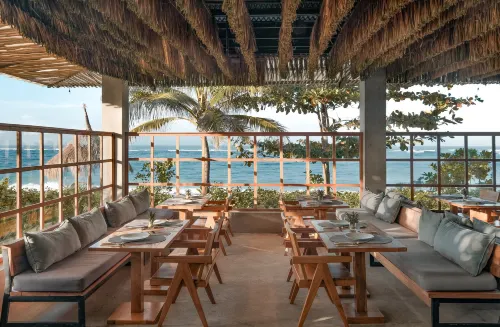 Amber Lombok Beach Resort Restauration Photos